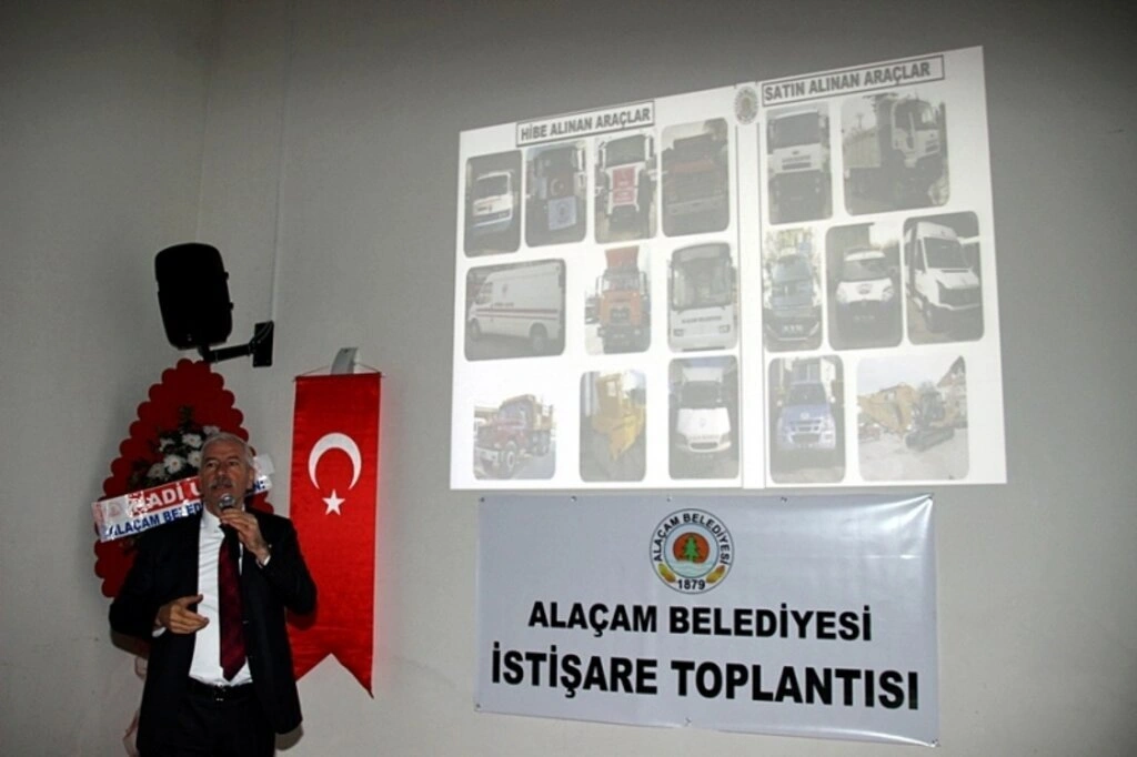 ALAÇAM BELEDİYE BAŞKANI HADİ UYAR MUHTARLAR İLE İSTİŞARE TOPLANTISINDA BİR ARAYA GELDİ - Resim 6