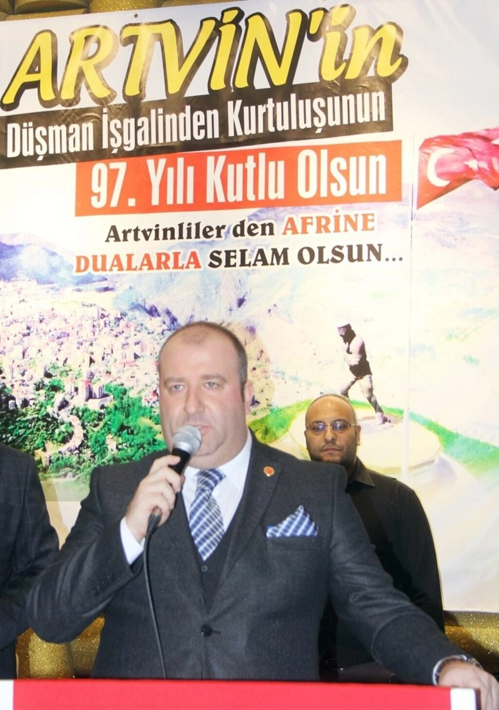 ARTVİN'İN KURTULUŞ YILDÖNÜMÜNDE SAMSUN'DAN AFRİN'E VE ŞEHİTLERE DUA - Resim 5