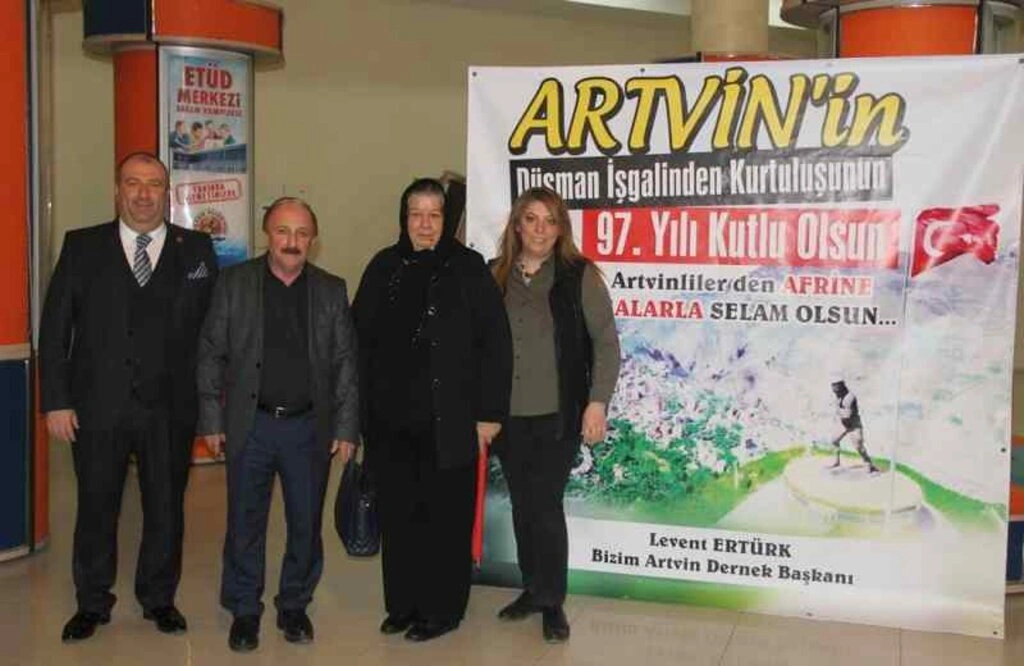 ARTVİN'İN KURTULUŞ YILDÖNÜMÜNDE SAMSUN'DAN AFRİN'E VE ŞEHİTLERE DUA - Resim 21