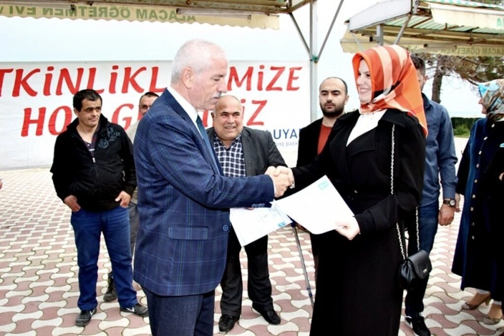  Alaçam'da Engelli ve Hükümlü Girişimcilere Belgeleri Verildi  - Resim 6