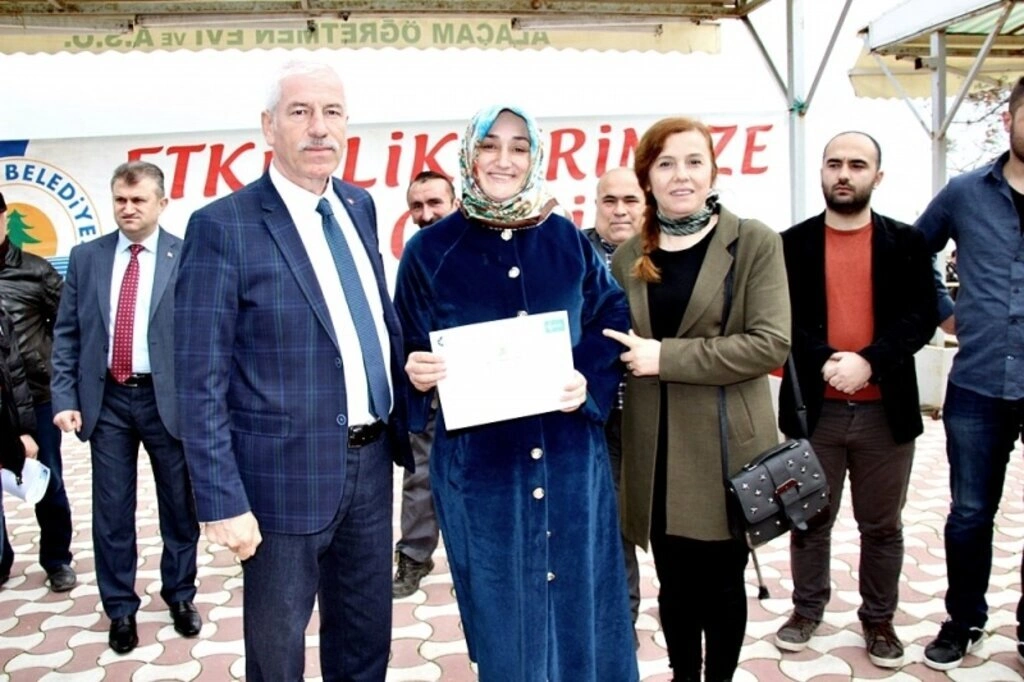  Alaçam'da Engelli ve Hükümlü Girişimcilere Belgeleri Verildi  - Resim 12