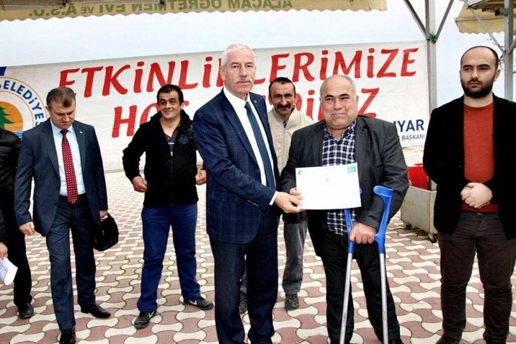  Alaçam'da Engelli ve Hükümlü Girişimcilere Belgeleri Verildi  - Resim 13