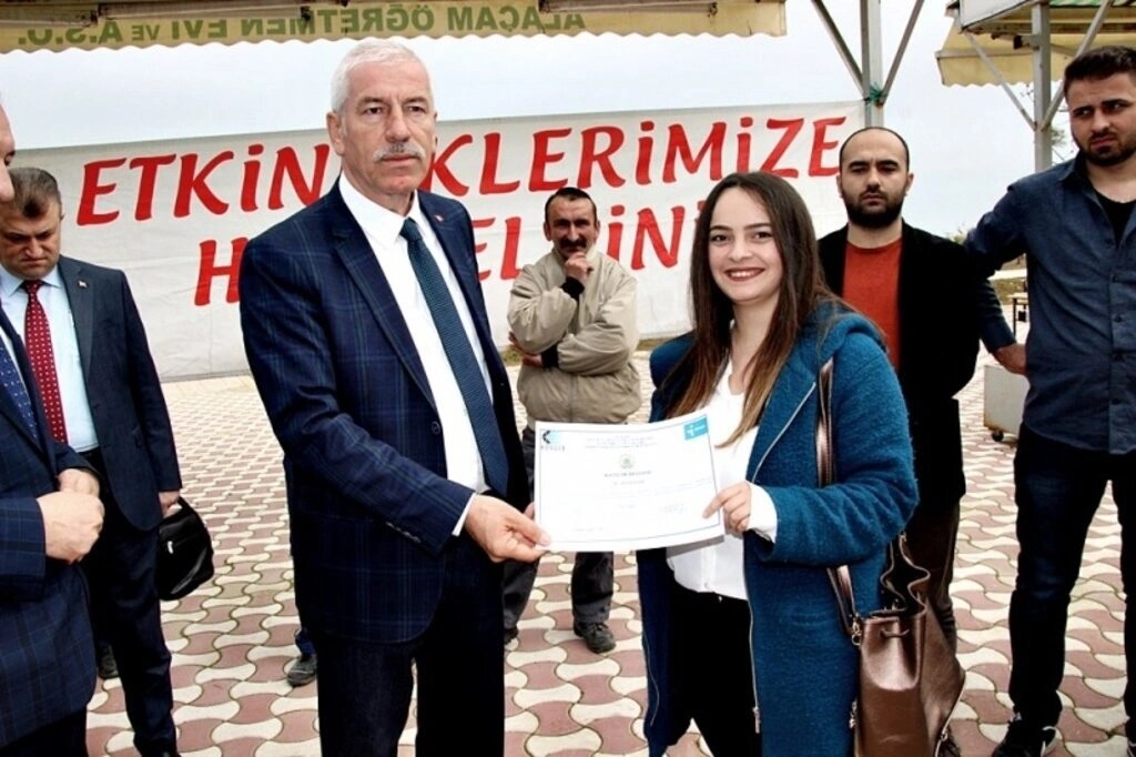  Alaçam'da Engelli ve Hükümlü Girişimcilere Belgeleri Verildi  - Resim 19