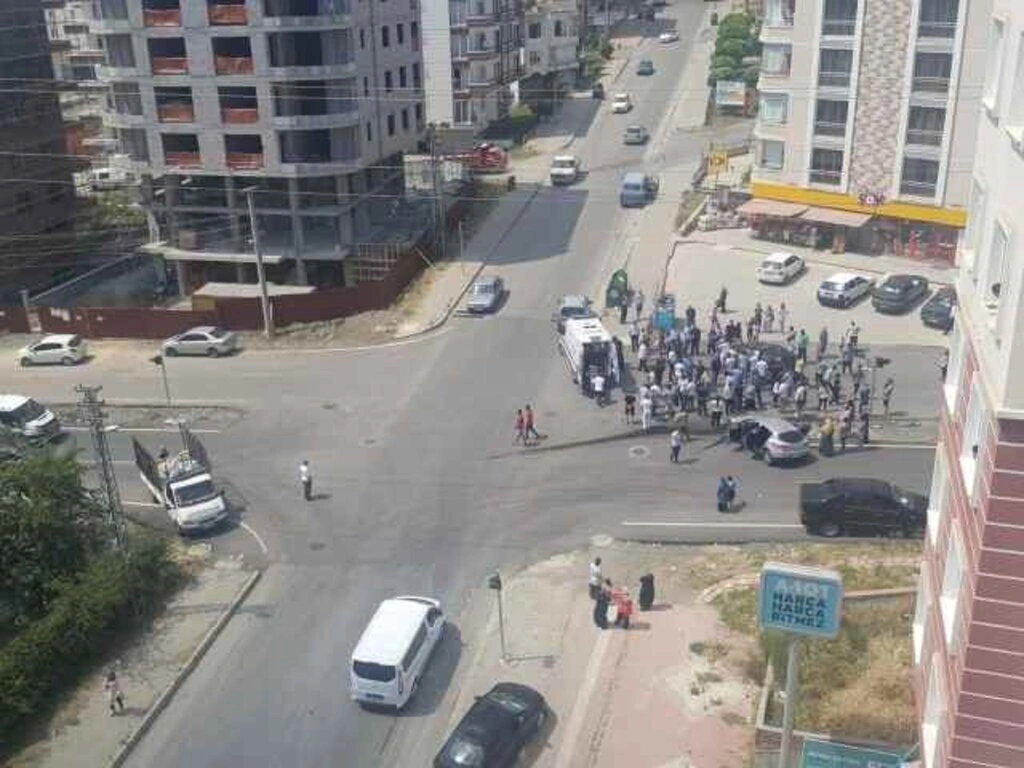 Atakum Yeni Mahallede Yine Kaza - Resim 6