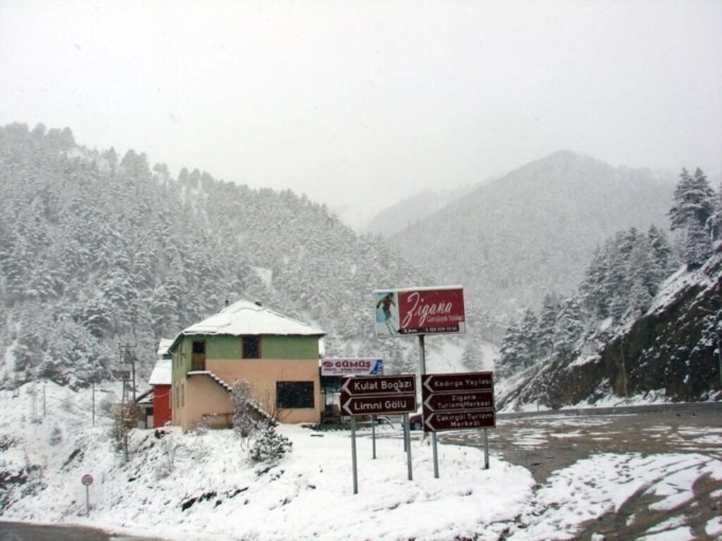 Karadeniz'den kar manzaraları , Zigana yine geçit veriyor... - Resim 11