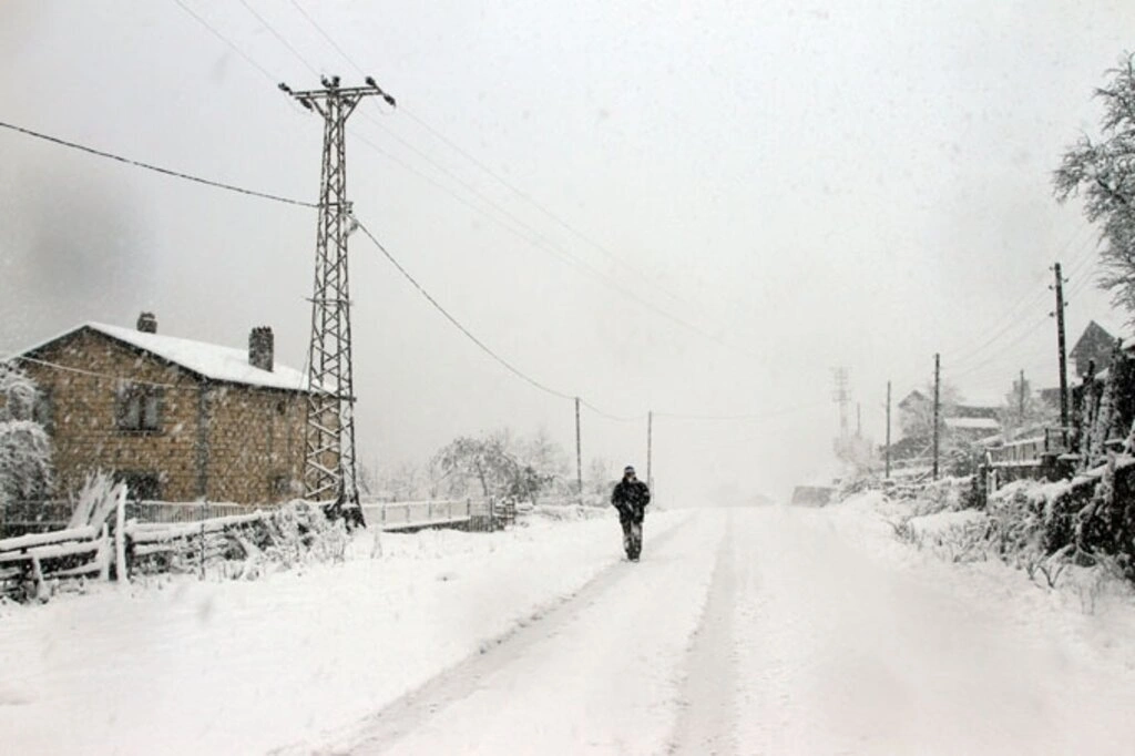 Karadeniz'den kar manzaraları , Zigana yine geçit veriyor... - Resim 30