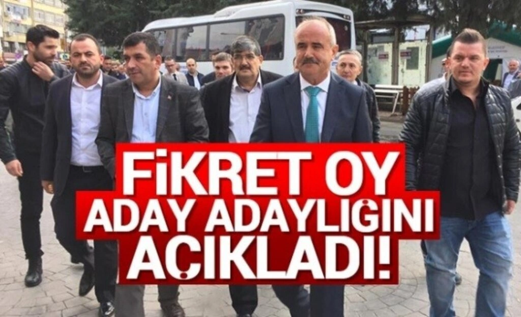 Fikret Oy Terme Belediyesi için aday adayı oldu - Resim 1