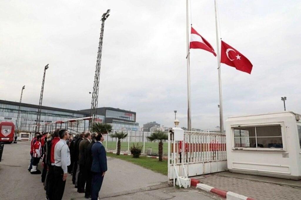 Samsunspor Atatürk’ü andı - Resim 4