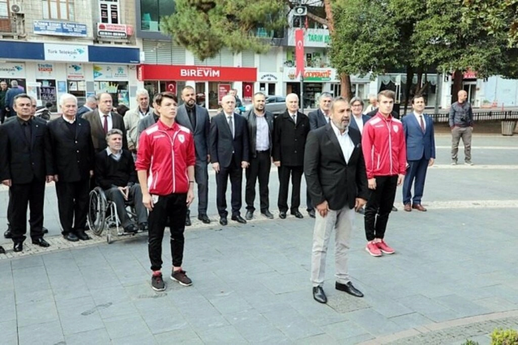 Samsunspor Atatürk’ü andı - Resim 6