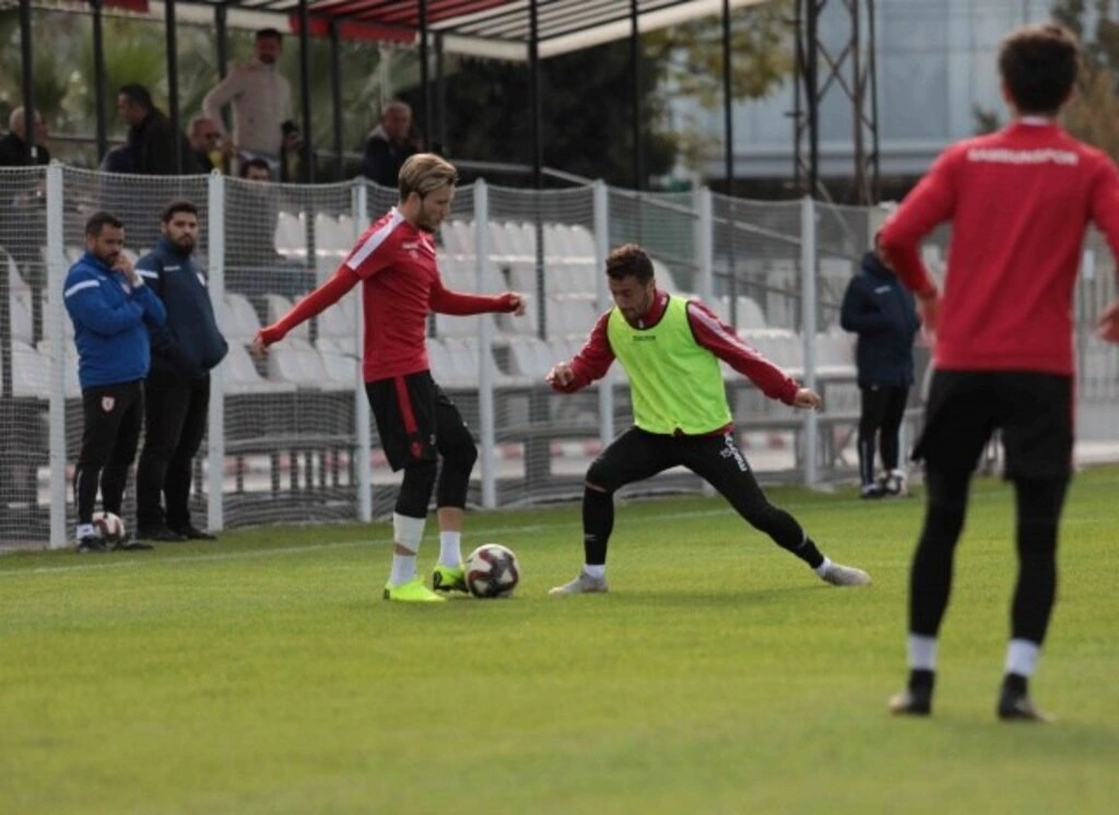 Yılport Samsunspor taktik çalıştı - Resim 4