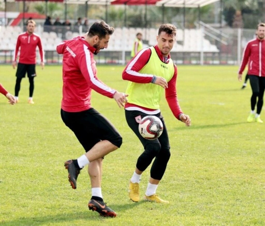 Samsunspor Hacettepespor maçının hazırlıklarını sürdürüyor - Resim 4