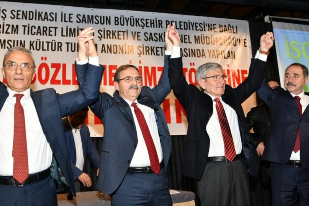 Samsun Büyükşehir'de toplu sözleşme sevinci - Resim 15