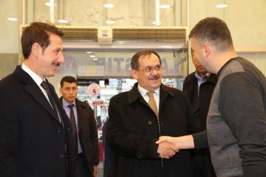 DEMİR VE TOK ESNAFLA BULUŞTU - Resim 4