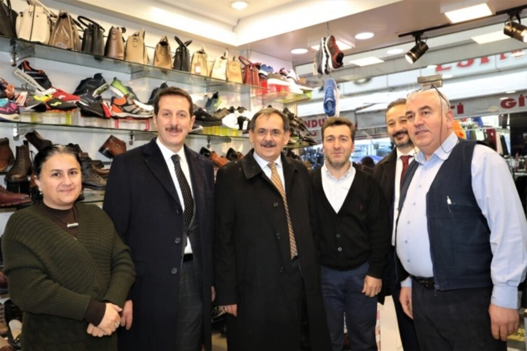 DEMİR VE TOK ESNAFLA BULUŞTU - Resim 7