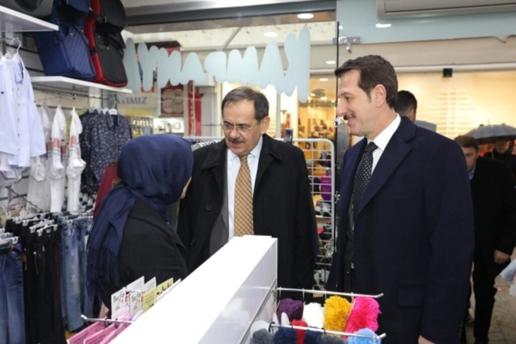 DEMİR VE TOK ESNAFLA BULUŞTU - Resim 8