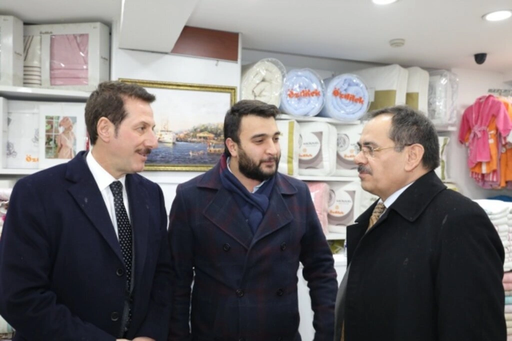 DEMİR VE TOK ESNAFLA BULUŞTU - Resim 9