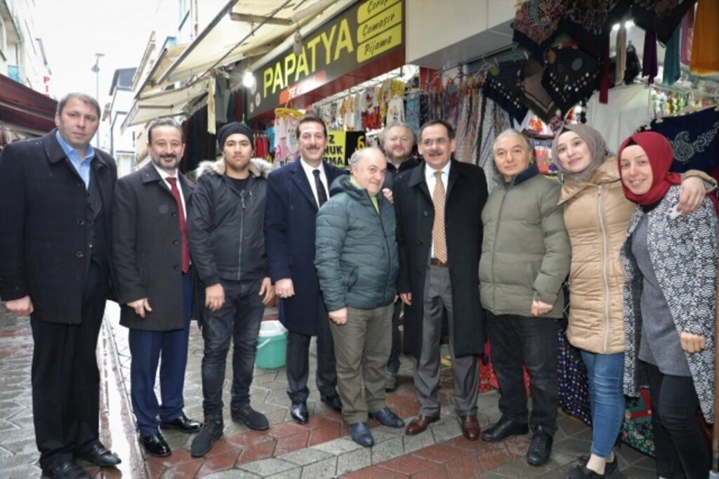 DEMİR VE TOK ESNAFLA BULUŞTU - Resim 15