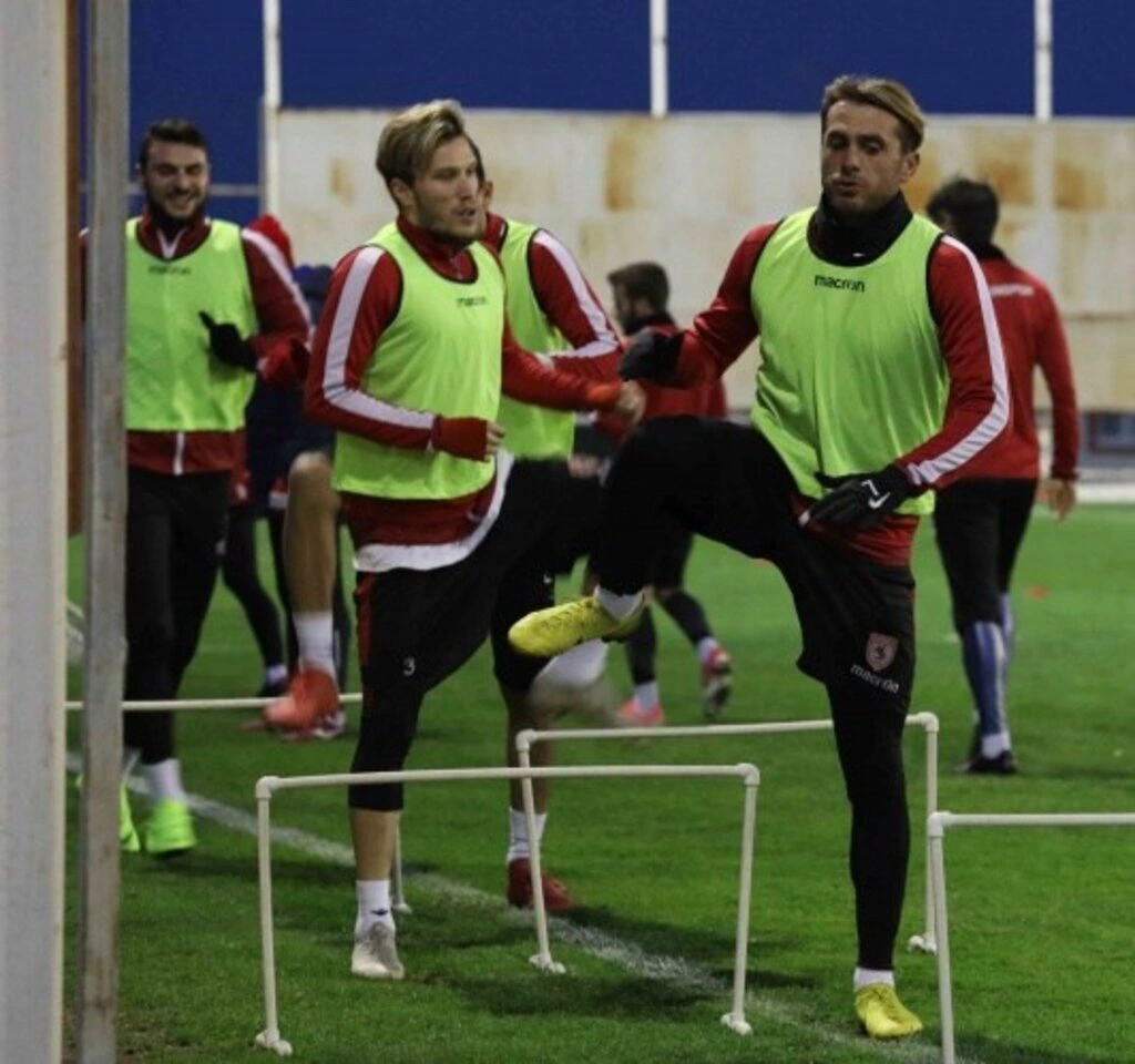 Samsunspor’da neşeli idman (24 Aralık Pazartesi) - Resim 4