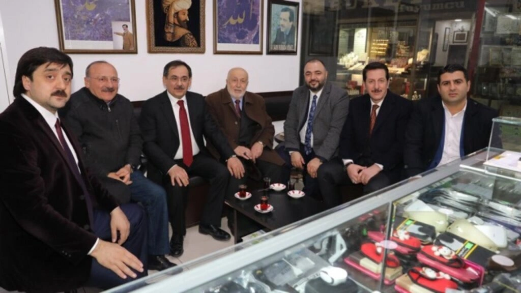 DEMİR VE TOK MUHTARLARLA BULUŞTU - Resim 13