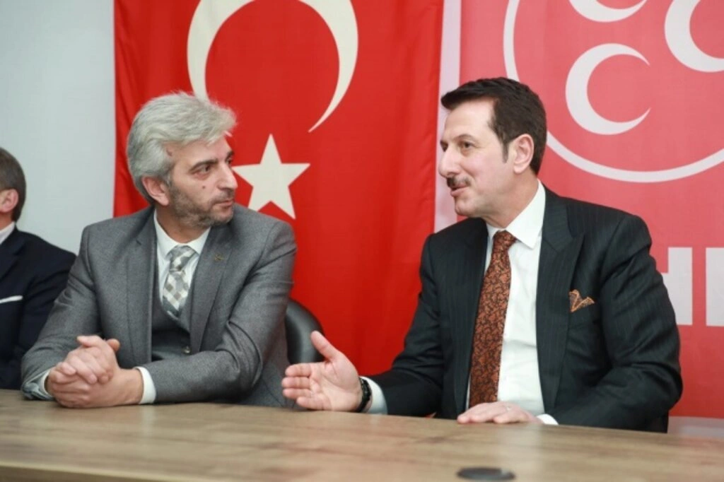 İlkadım Belediye Başkanı Erdoğan Tok, Samsun Milliyetçi Hareket Partisi(MHP) teşkilatlarına ziyaret yaptı - Resim 2