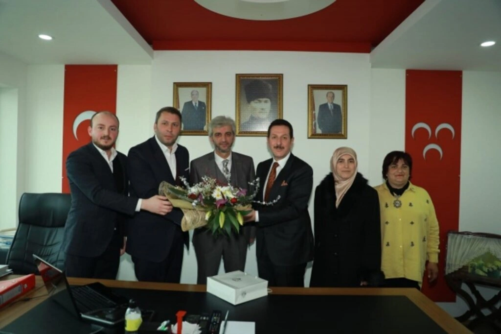 İlkadım Belediye Başkanı Erdoğan Tok, Samsun Milliyetçi Hareket Partisi(MHP) teşkilatlarına ziyaret yaptı - Resim 10