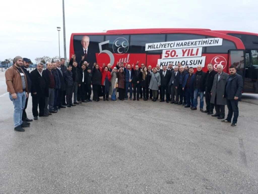 MHP Samsun 50. Yılı Adana’da Kutladı - Resim 6