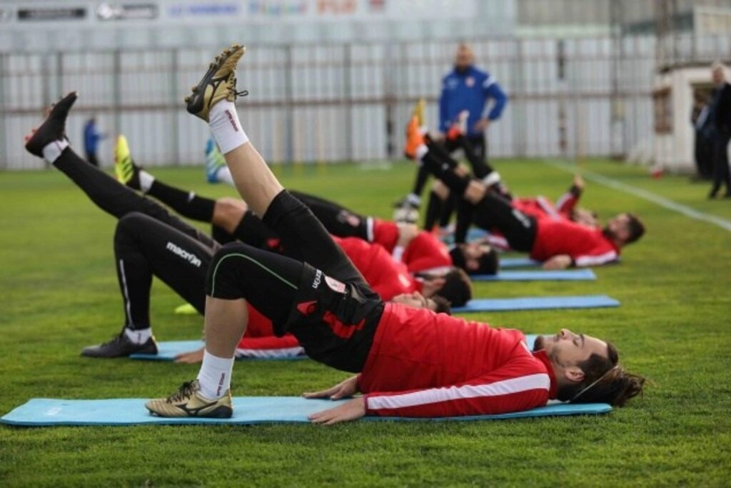Samsunspor Ankara Demirspor maçı hazırlıklarını sürdürüyor - Resim 3