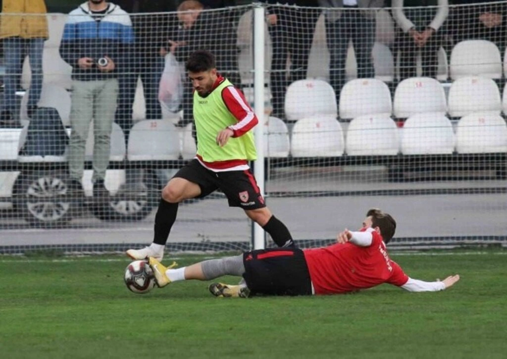 Samsunspor Ankara Demirspor maçı hazırlıklarını sürdürüyor - Resim 4