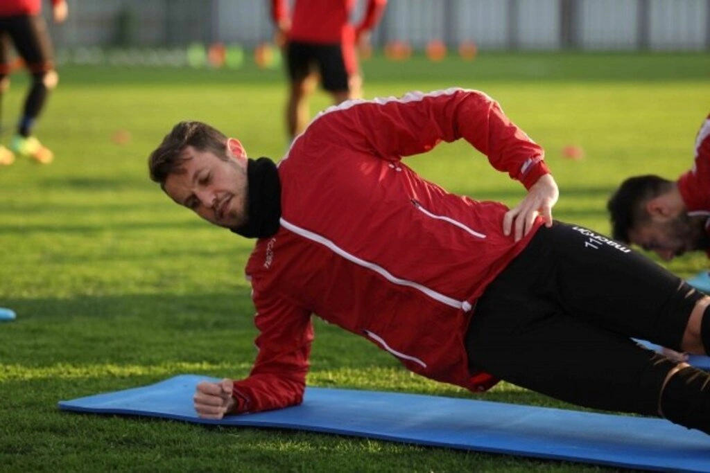 Samsunspor Ankara Demirspor maçı hazırlıklarını sürdürüyor - Resim 5