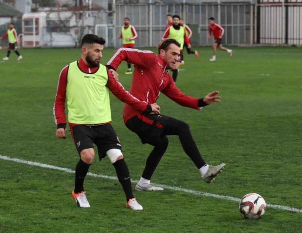Samsunspor Ankara Demirspor maçı hazırlıklarını sürdürüyor - Resim 6