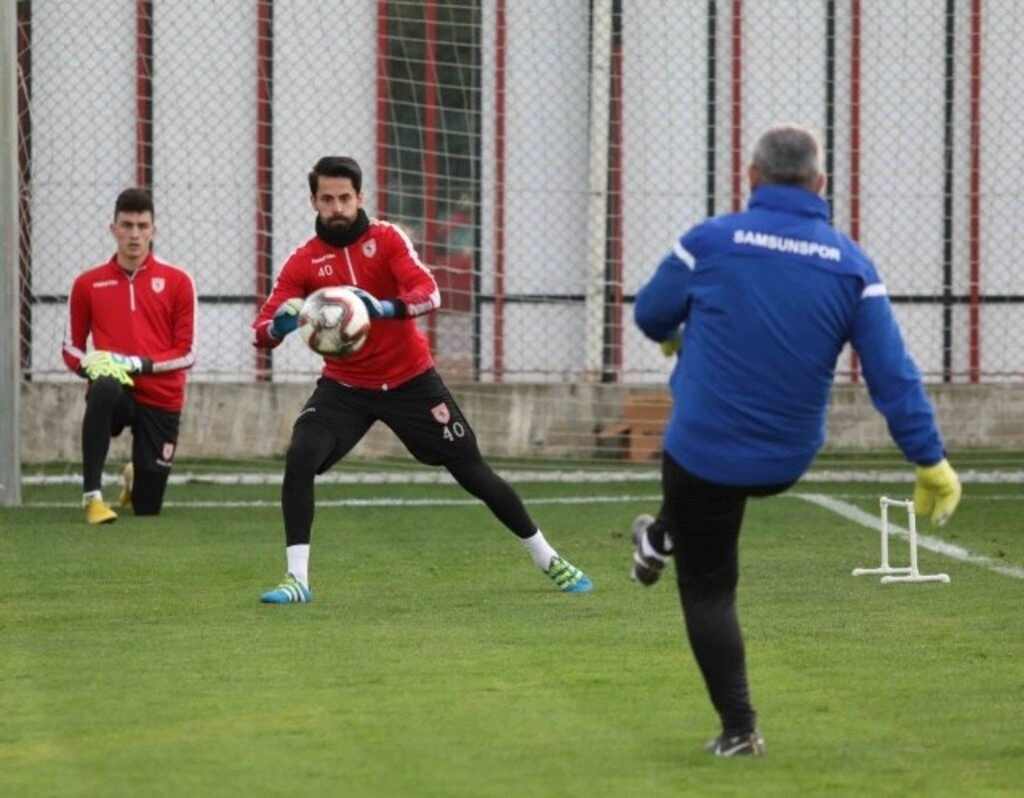 Samsunspor Ankara Demirspor maçı hazırlıklarını sürdürüyor - Resim 8