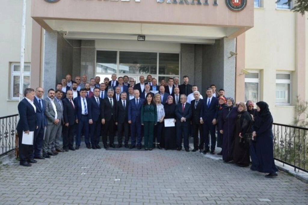 Havza Belediyesi'nde devir teslim töreni - Resim 5