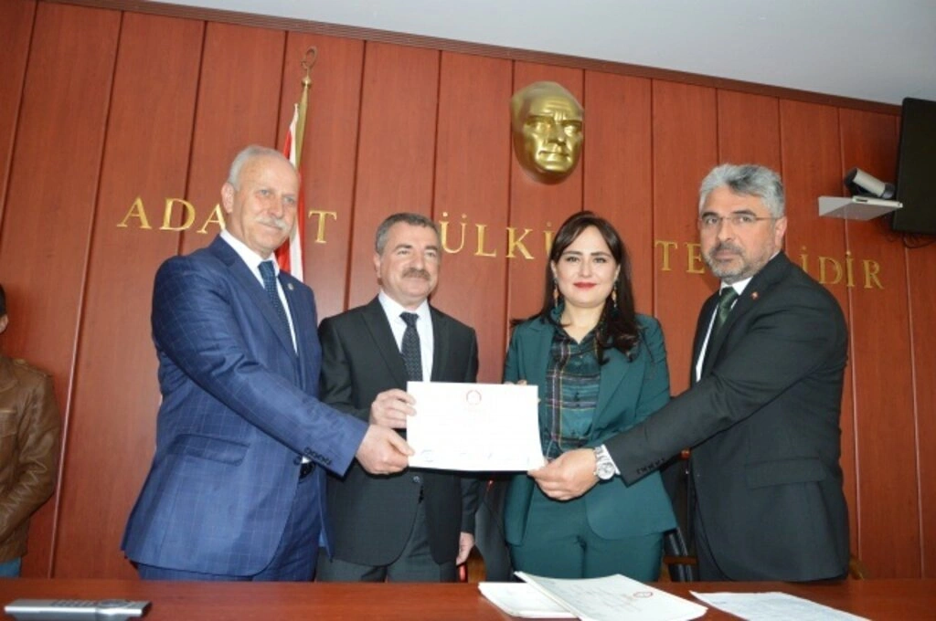 Havza Belediyesi'nde devir teslim töreni - Resim 12