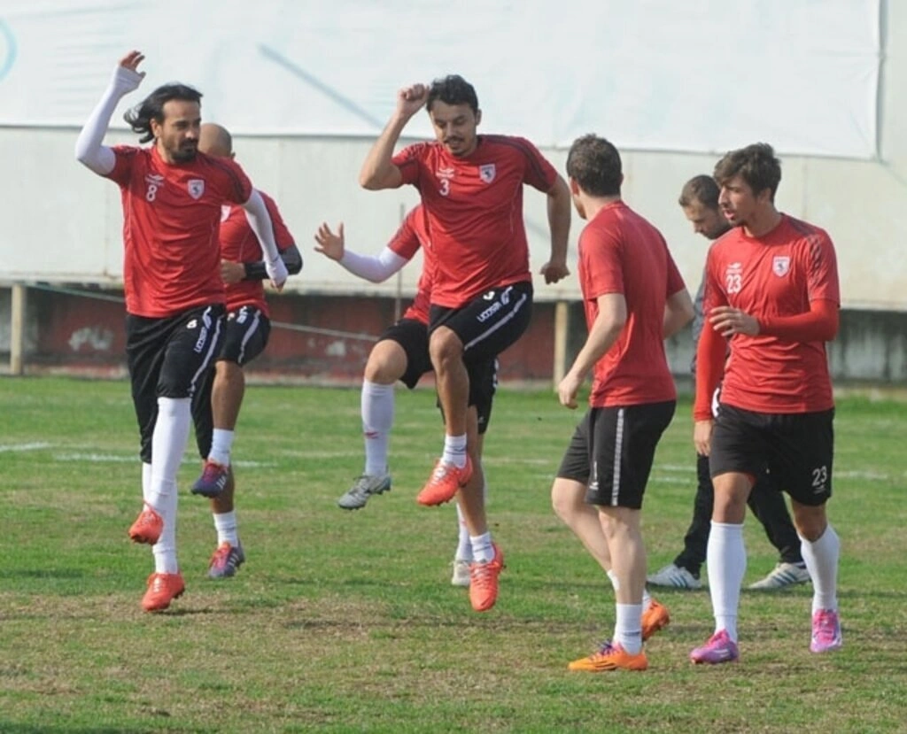 Samsunspor'da neşeli idman - Resim 6