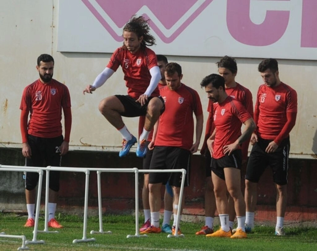 Samsunspor'da neşeli idman - Resim 7