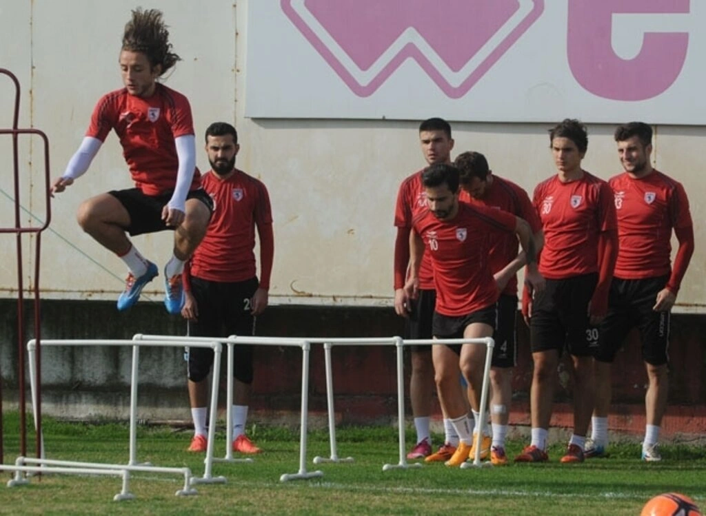 Samsunspor'da neşeli idman - Resim 9