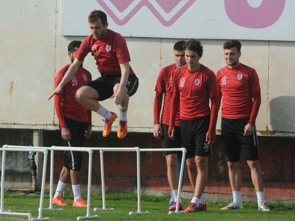 Samsunspor'da neşeli idman - Resim 11