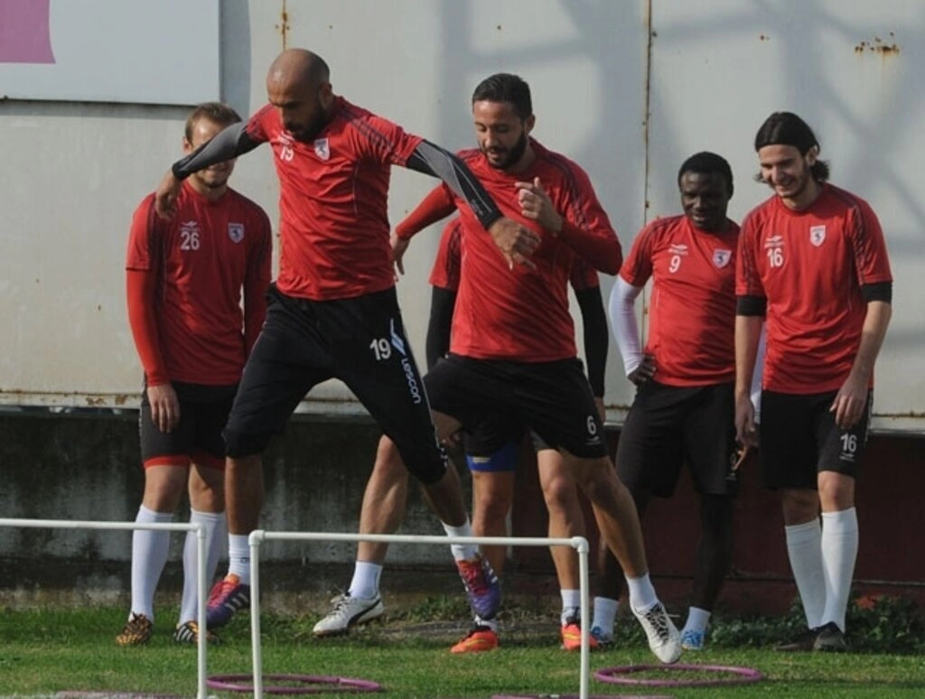 Samsunspor'da neşeli idman - Resim 12