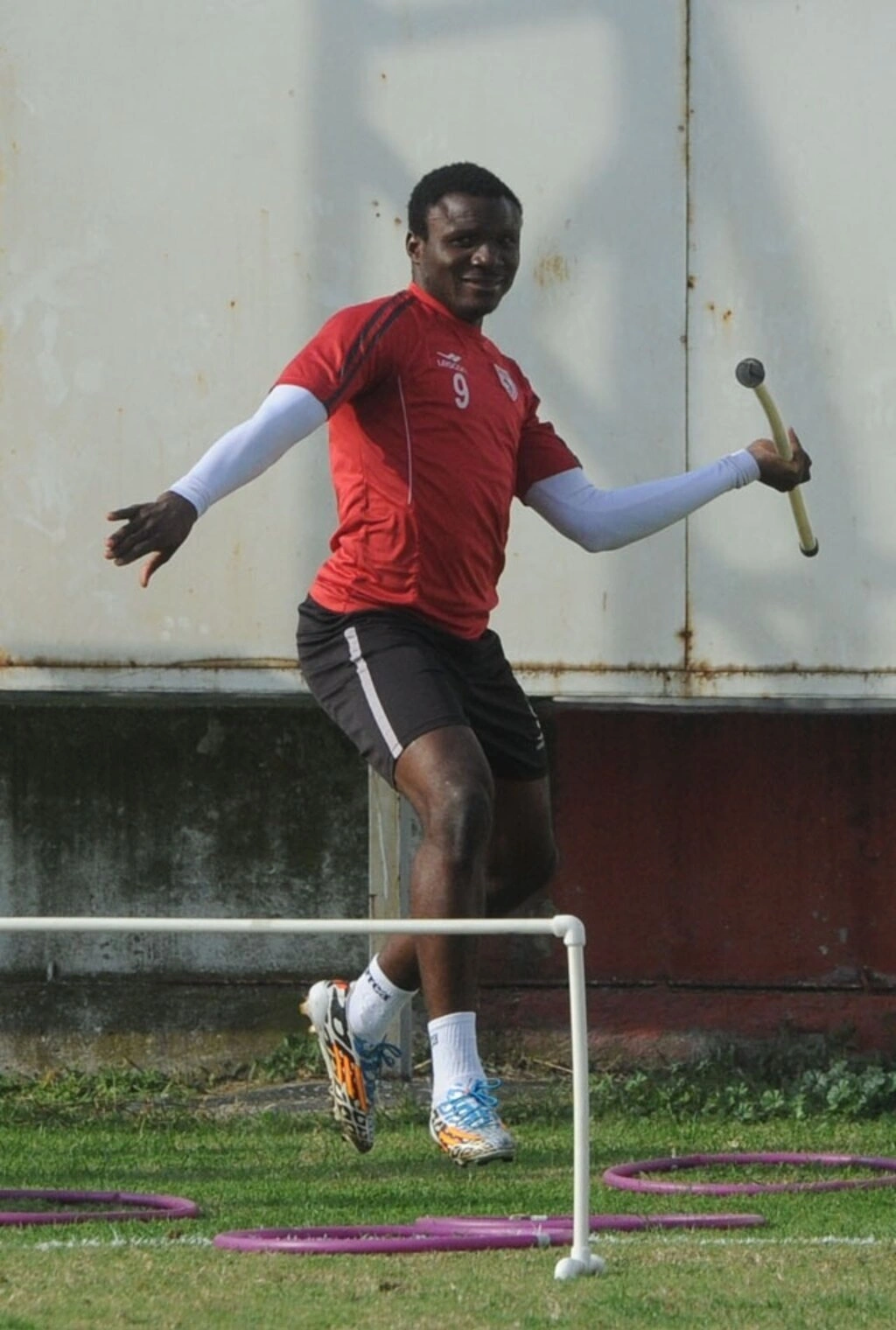 Samsunspor'da neşeli idman - Resim 24