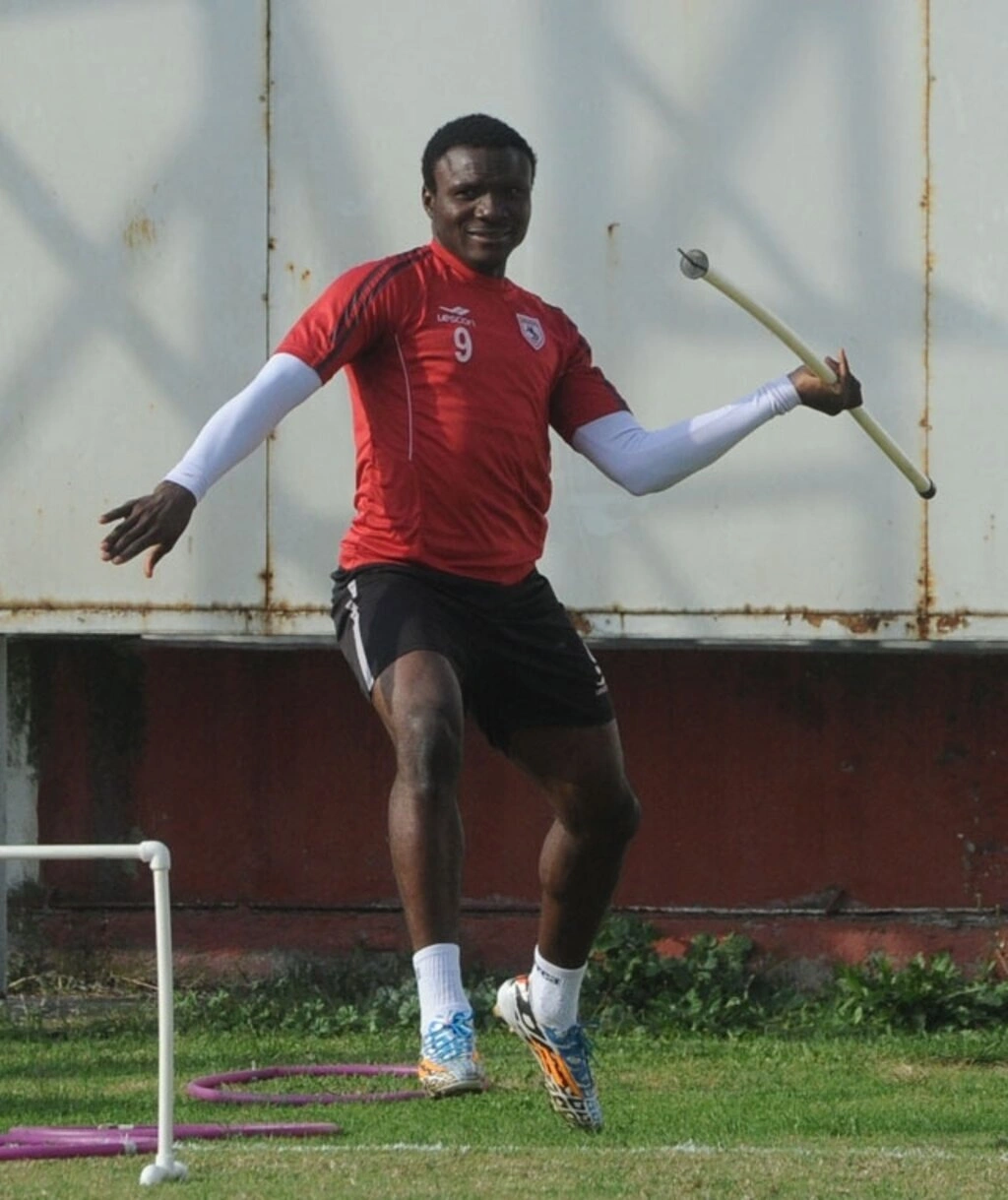 Samsunspor'da neşeli idman - Resim 25