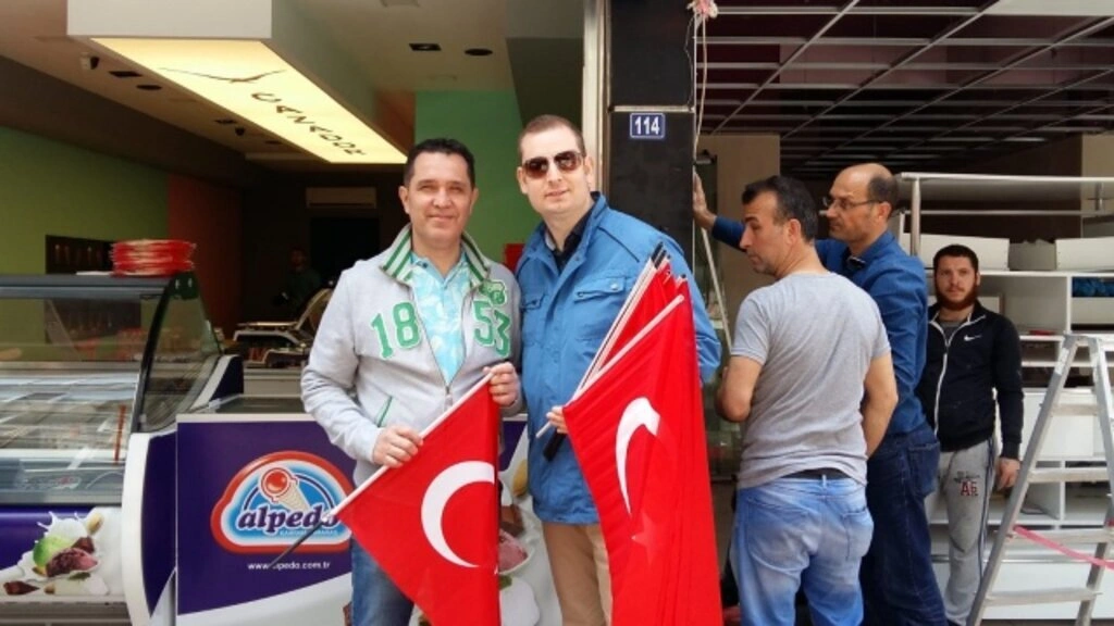 SAMGİAD ve TÜGİK ailesi 1919 adet Türk Bayrağı Dağıttı - Resim 11