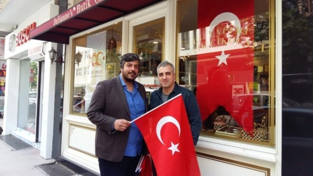 SAMGİAD ve TÜGİK ailesi 1919 adet Türk Bayrağı Dağıttı - Resim 19
