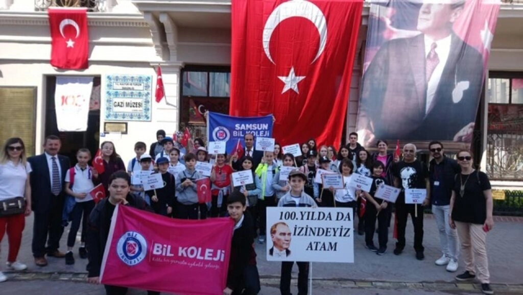 SAMSUN BİL KOLEJİ ÖĞRENCİLERİ KURTULUŞ YOLUNDAN HAVZA'YA GİTTİLER - Resim 4