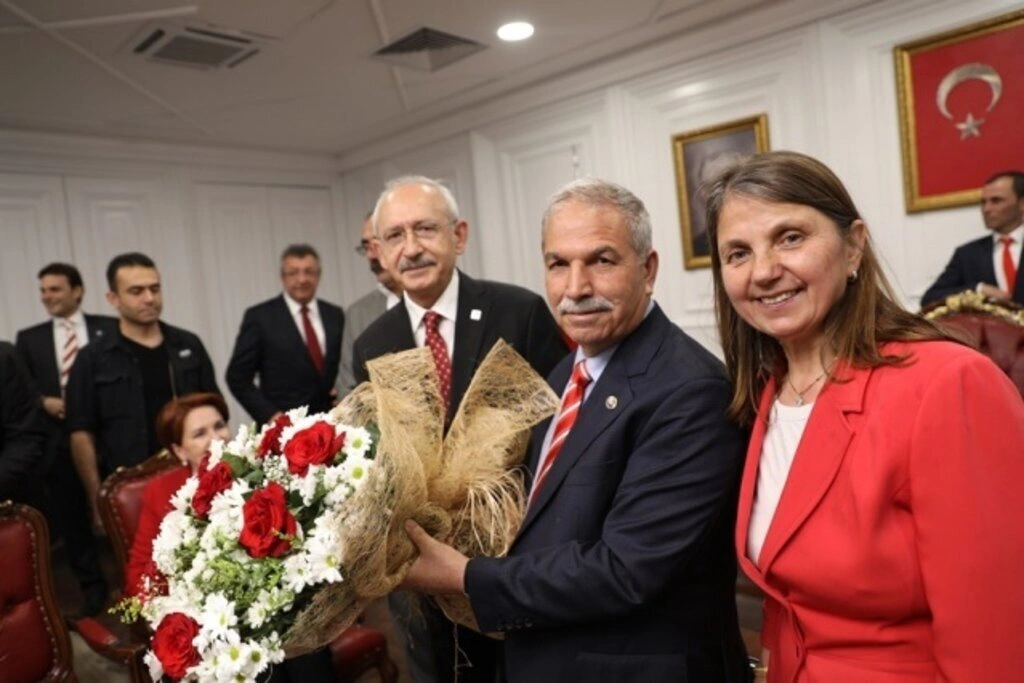 Necattin Demirtaş, Kılıçdaroğlu ve Akşener'i ağırladı - Resim 3
