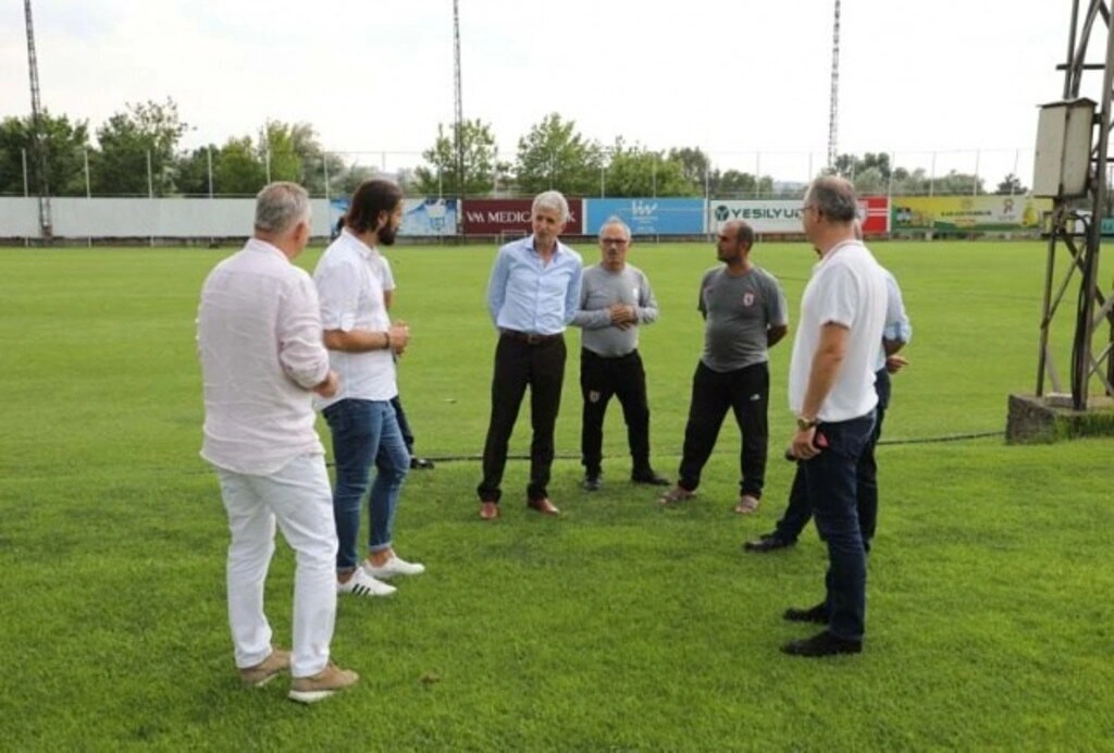 İrfan Buz Samsunspor tesislerini gezdi - Resim 4