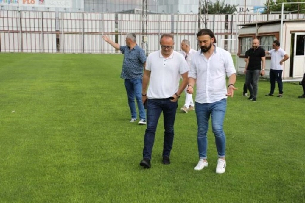 İrfan Buz Samsunspor tesislerini gezdi - Resim 5