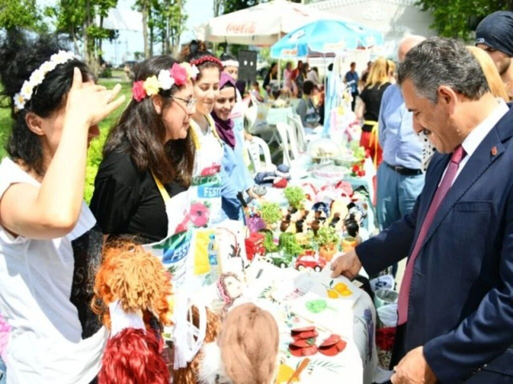 Yöresel Ot Yemekleri Festivali Samsun'da düzenlendi - Resim 11