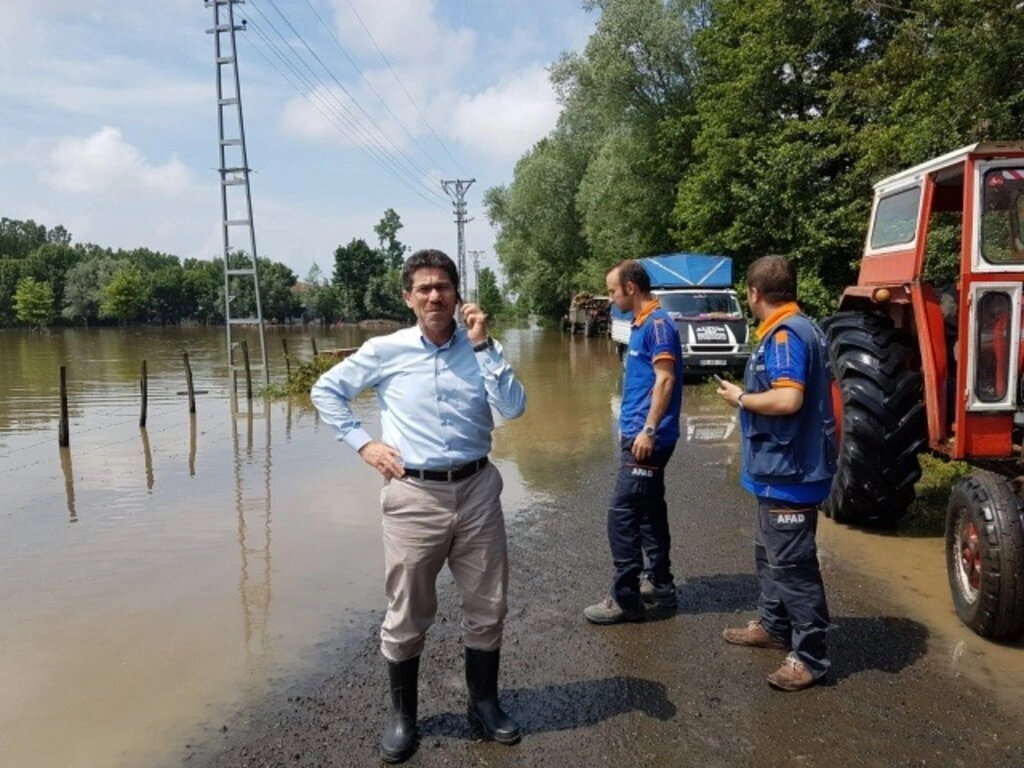 Samsun'da sel ve heyelan - Resim 9