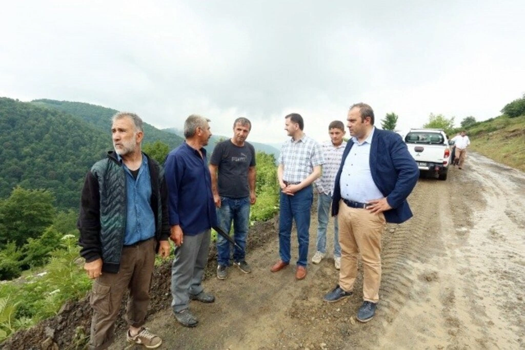 Canik'te sel ve heyelan afeti yaşandı - Resim 4