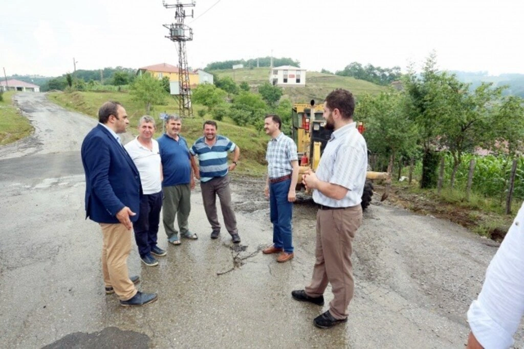 Canik'te sel ve heyelan afeti yaşandı - Resim 9